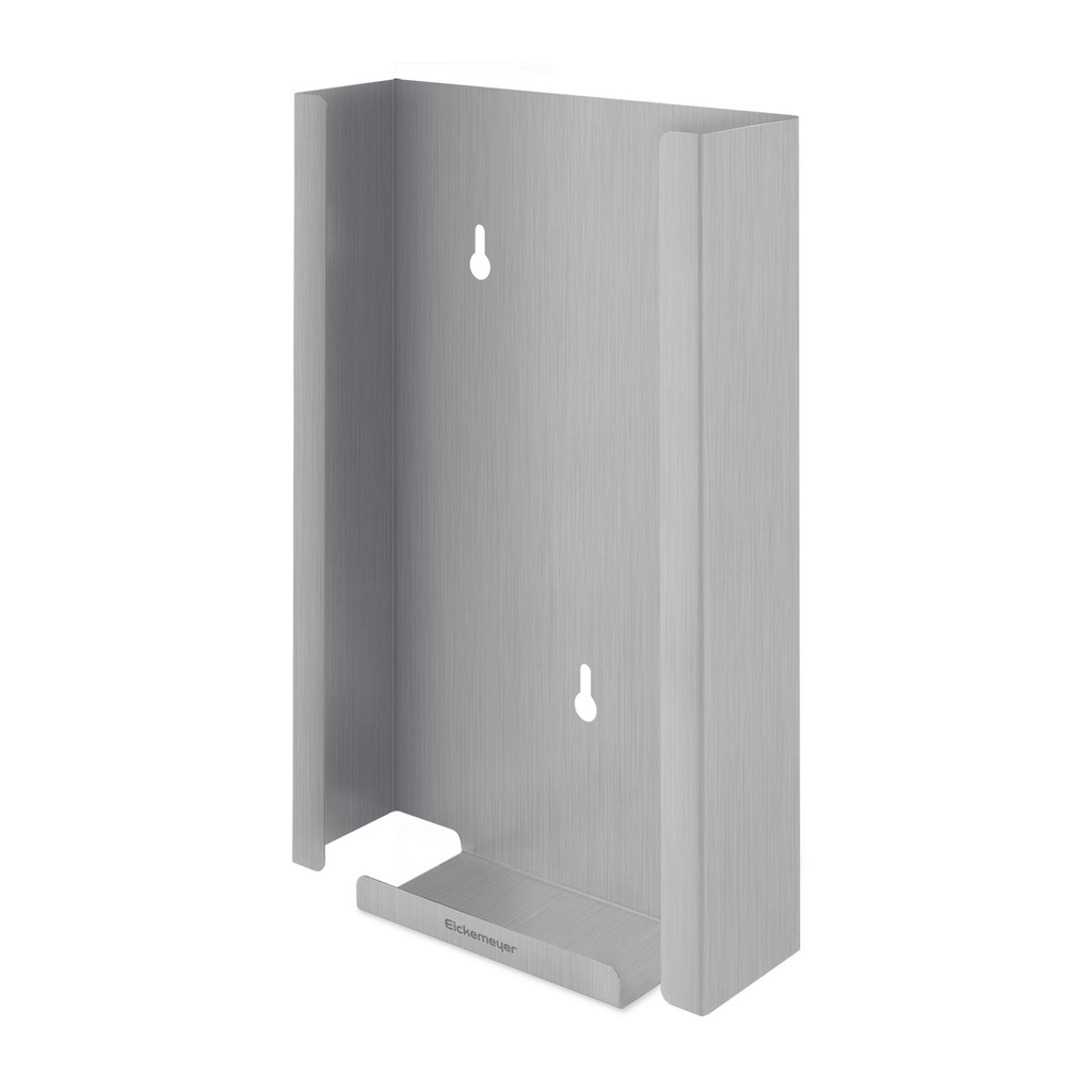 Handskeholder i rustfrit stål, B 21,2 × H 33,5 × D 6,8, inkl. monteringsmateriale